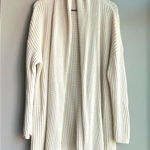 cozy ivory cardigan